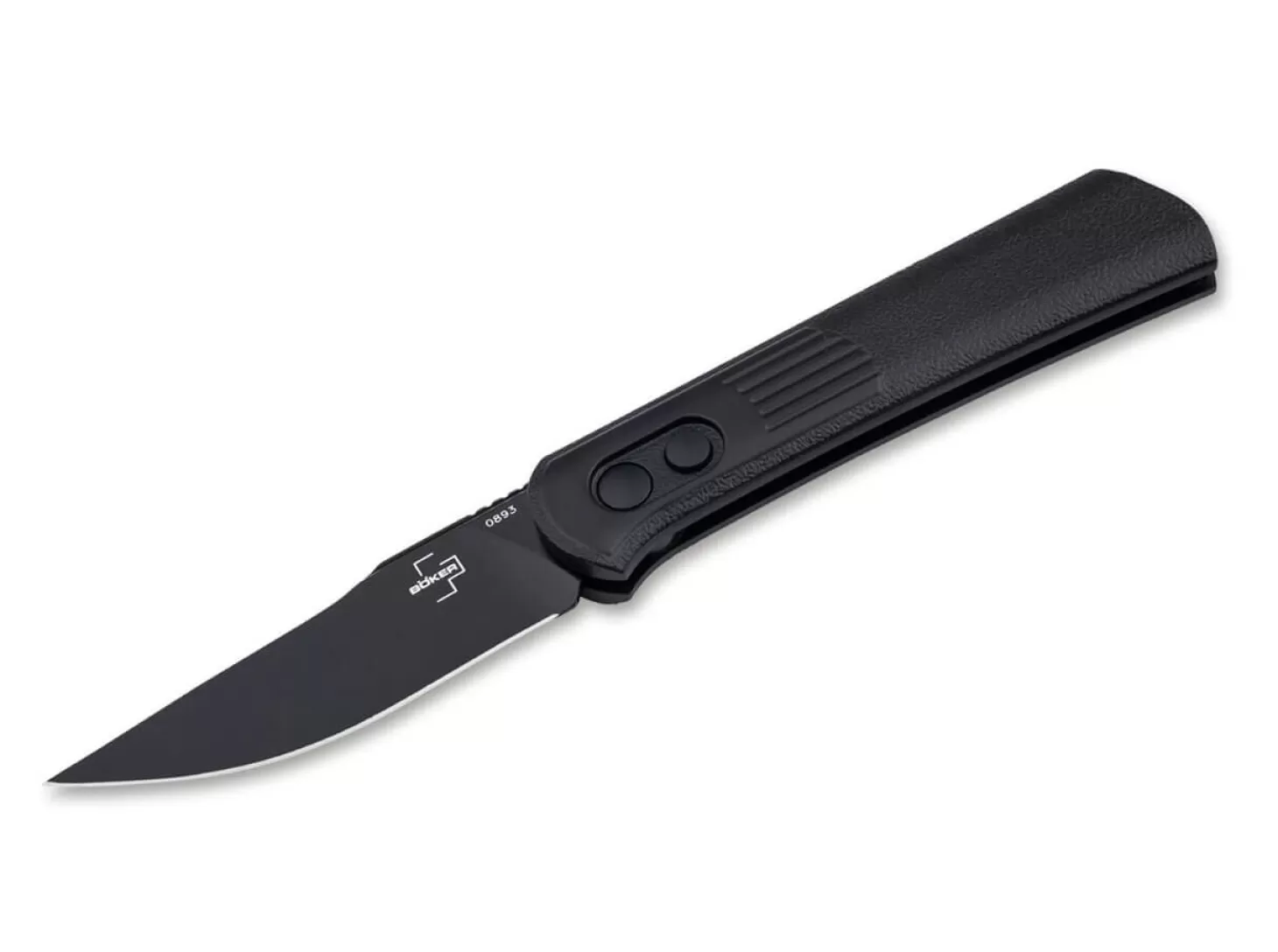 New Alluvial All Black Taktische Messer