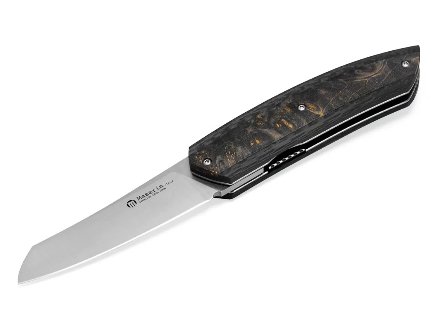 Outlet AM8 Black Burl Sammlermesser