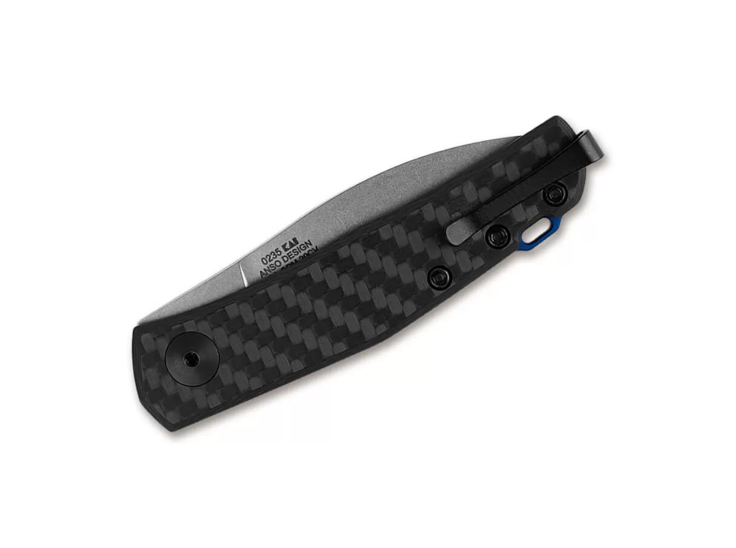 Sale Anso 0235 Black Slipjoint-Messer