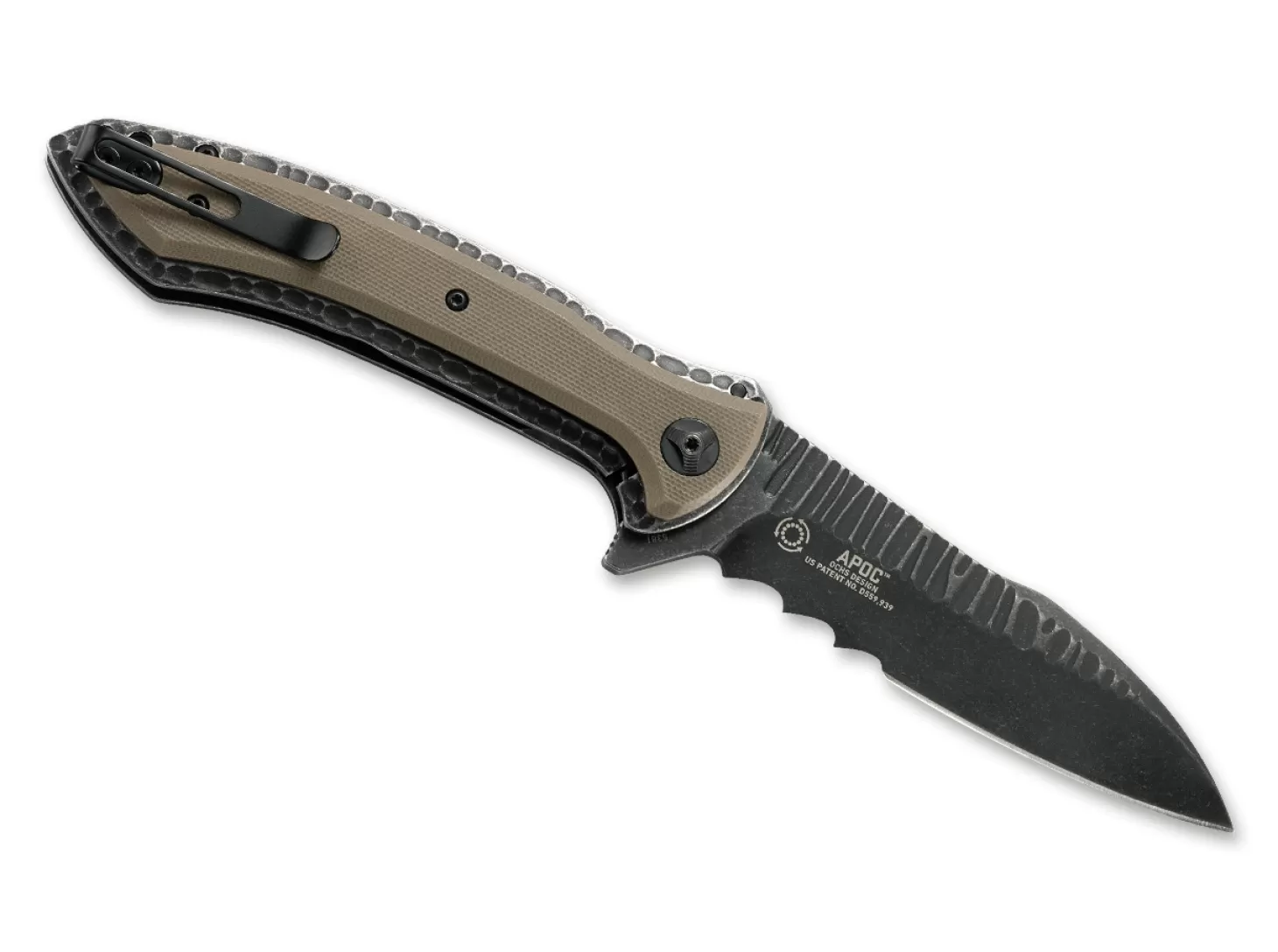 Fashion Apoc Serrated Outdoormesser