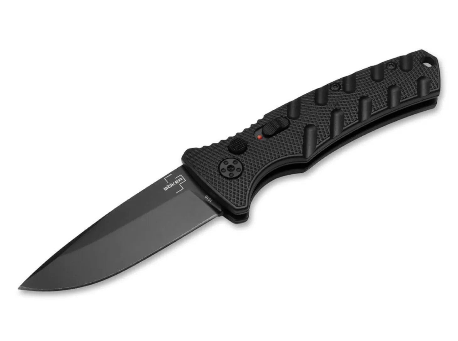 Flash Sale BHQ Mini Strike Droppoint All Black Taktische Messer