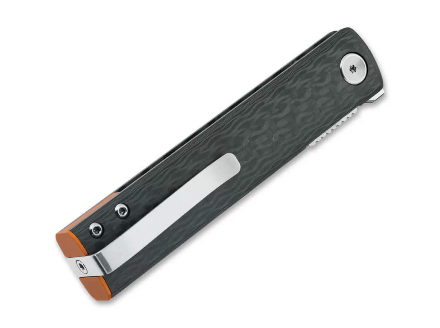 Best Sale Chnops Carbon Fiber Satin Orange Sammlermesser