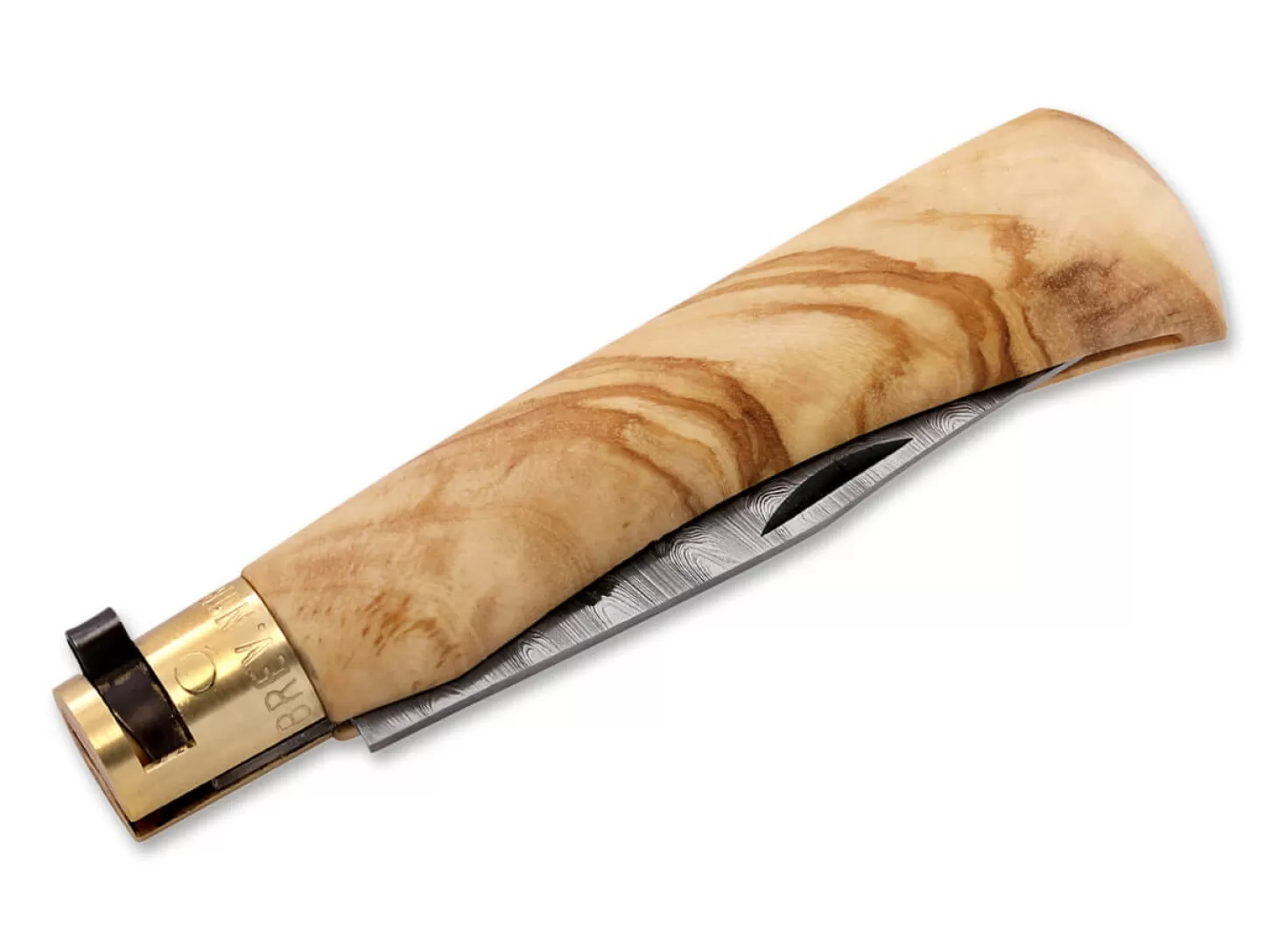 Shop Collection M Damascus Olive Sammlermesser