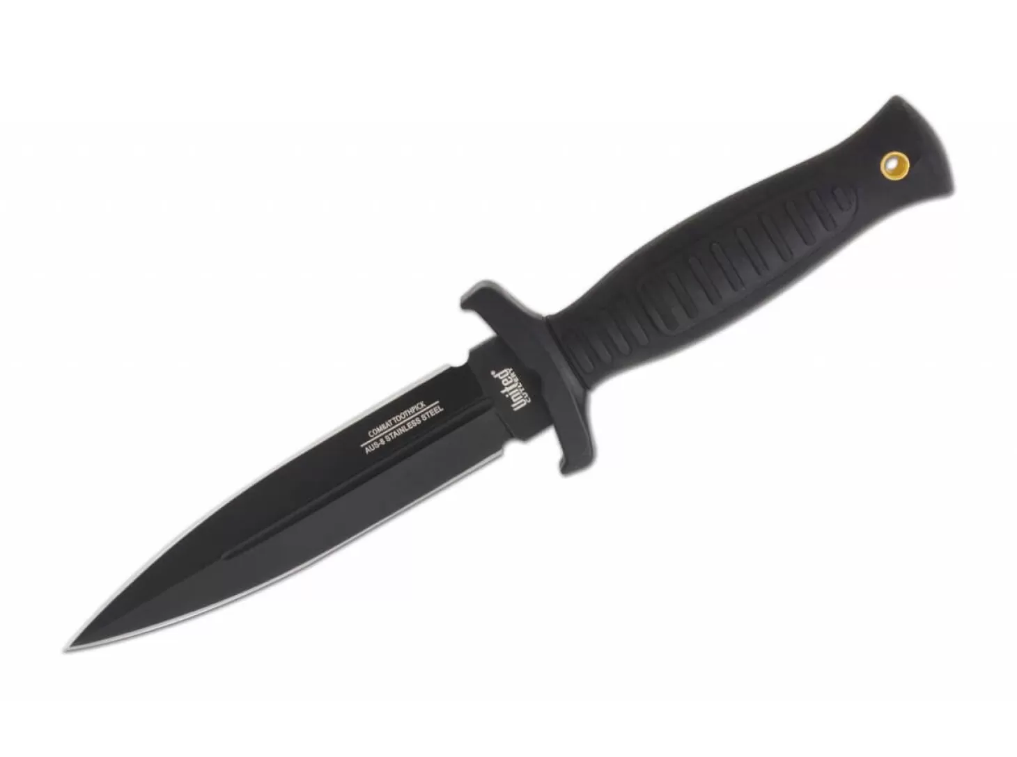 Outlet Combat Commander Boot Knife Black Taktische Messer