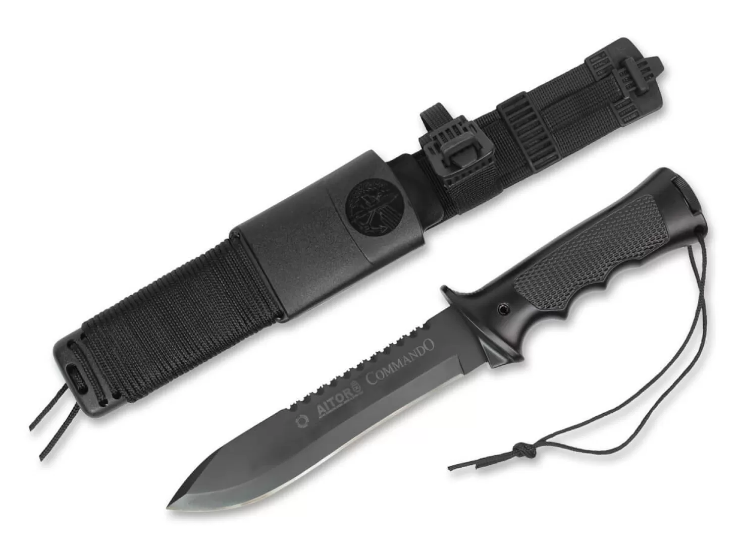 Store Commando Black Bushcraftmesser