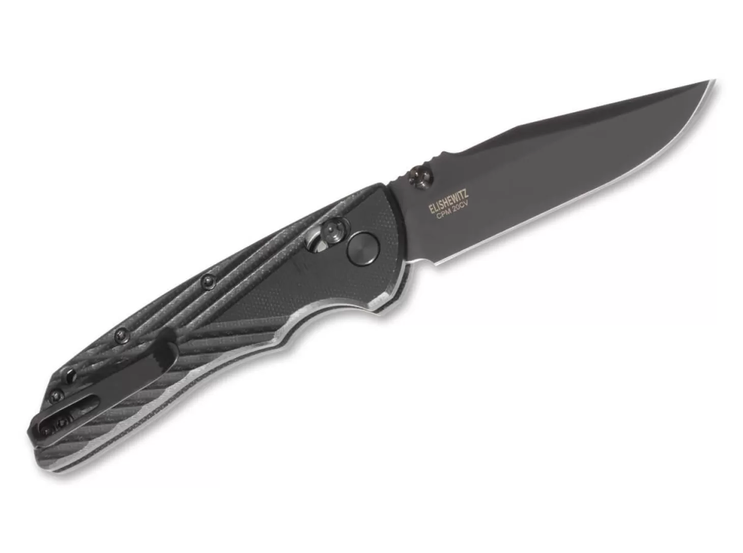 Discount Deka 3.25" CP Solid All Black Sammlermesser