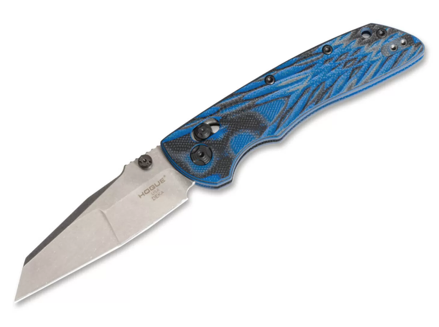 Online Deka 3.25" G-Mascus WC Tumble Blue Lava Sammlermesser