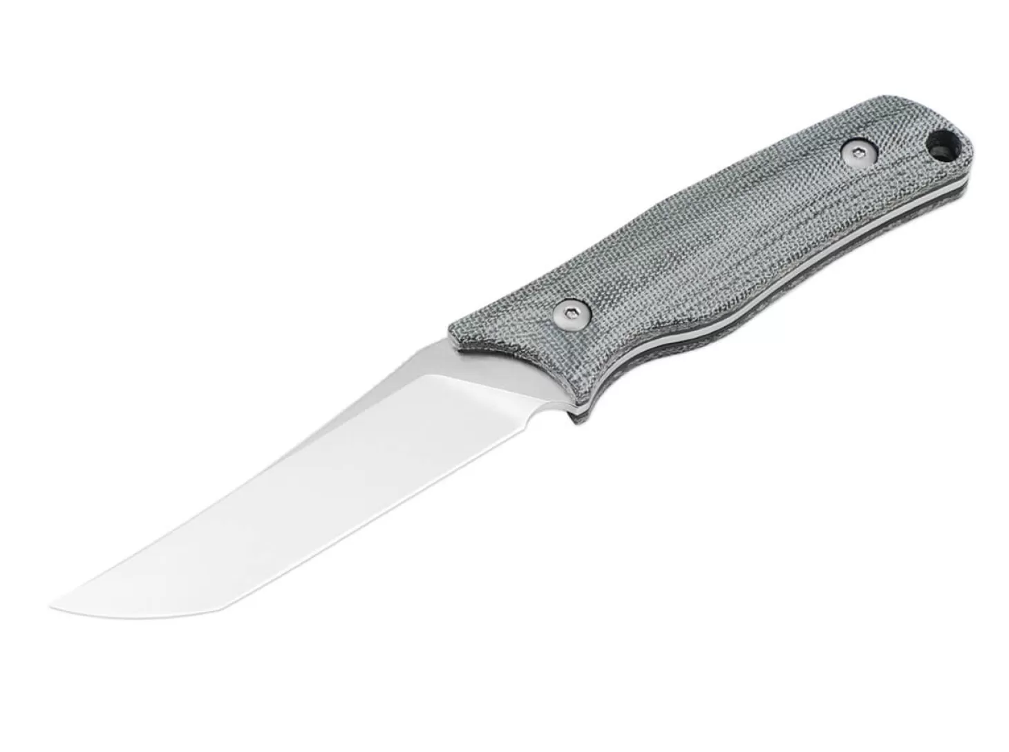 Cheap Elgon Micarta Black Outdoormesser