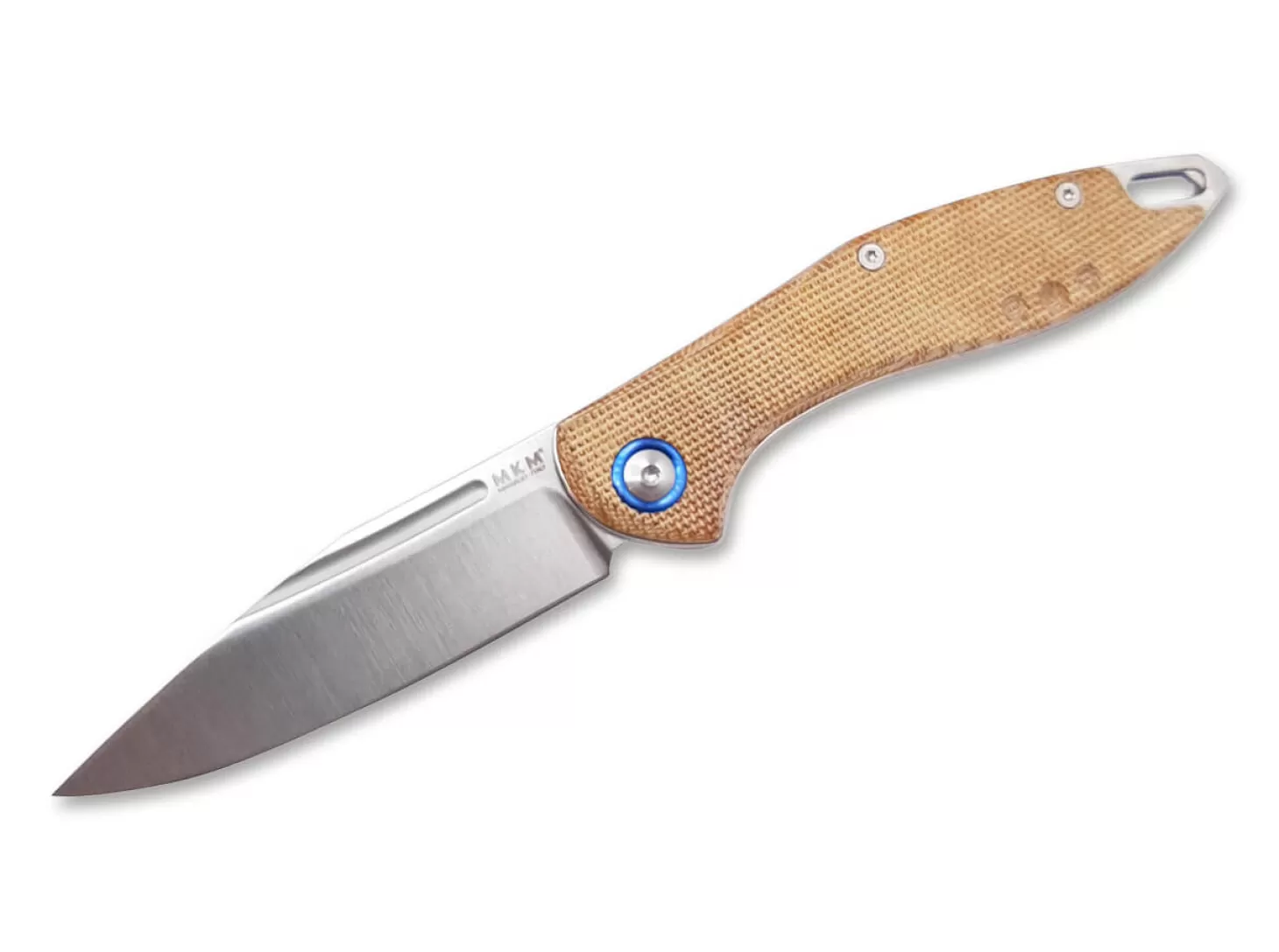 New Fara Micarta Brown Zweihandmesser