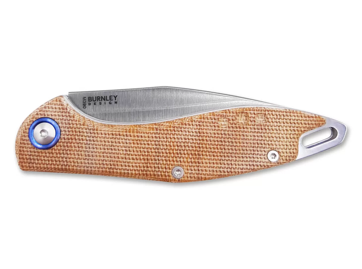 New Fara Micarta Brown Zweihandmesser