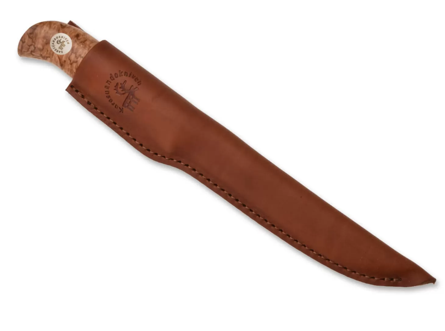 Online Fiskekniv Laxen 16 Damasteel Nordic Light Jagdmesser