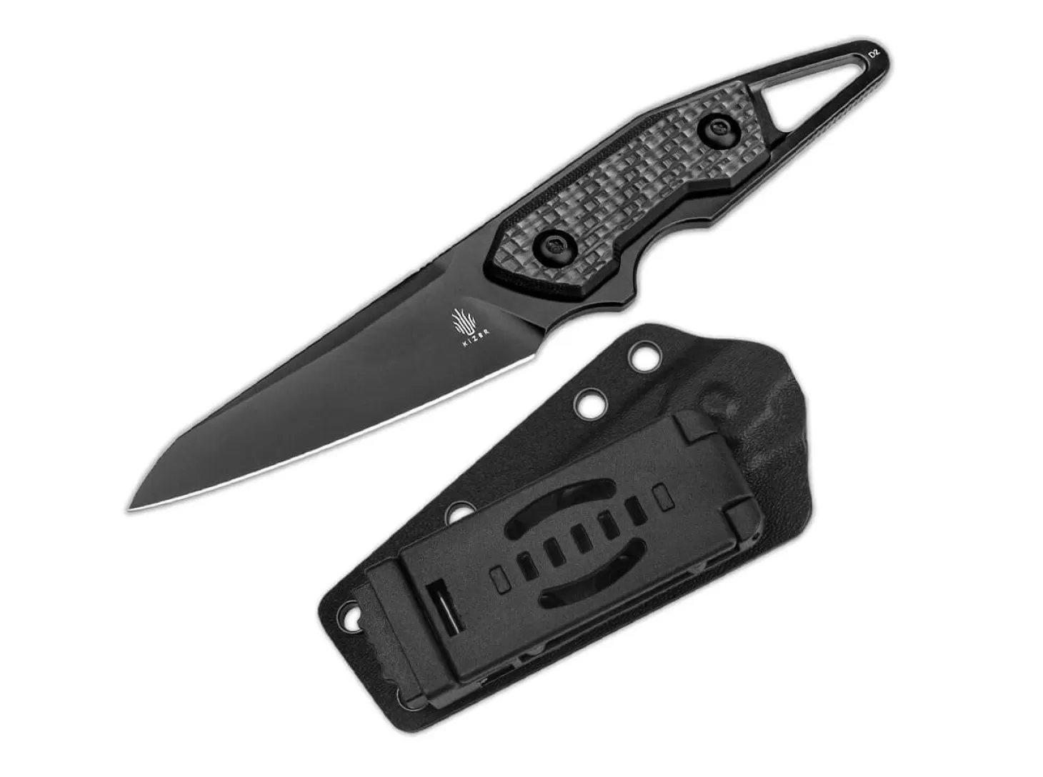 Clearance Groom CF All Black EDC-Messer