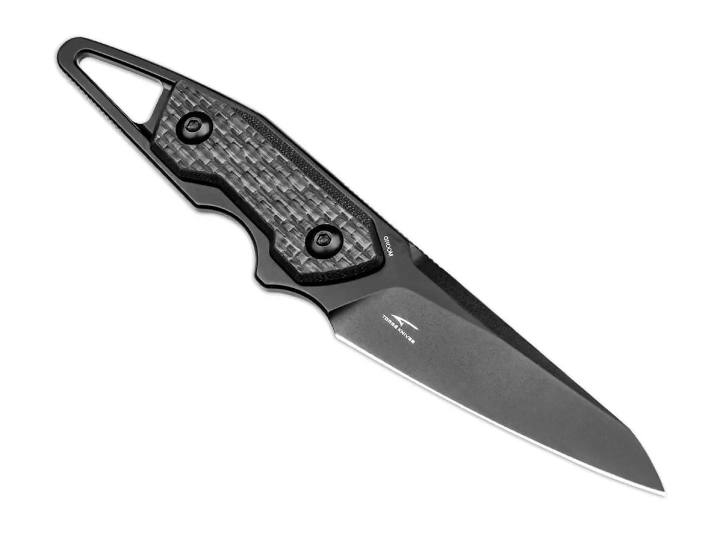 Clearance Groom CF All Black EDC-Messer