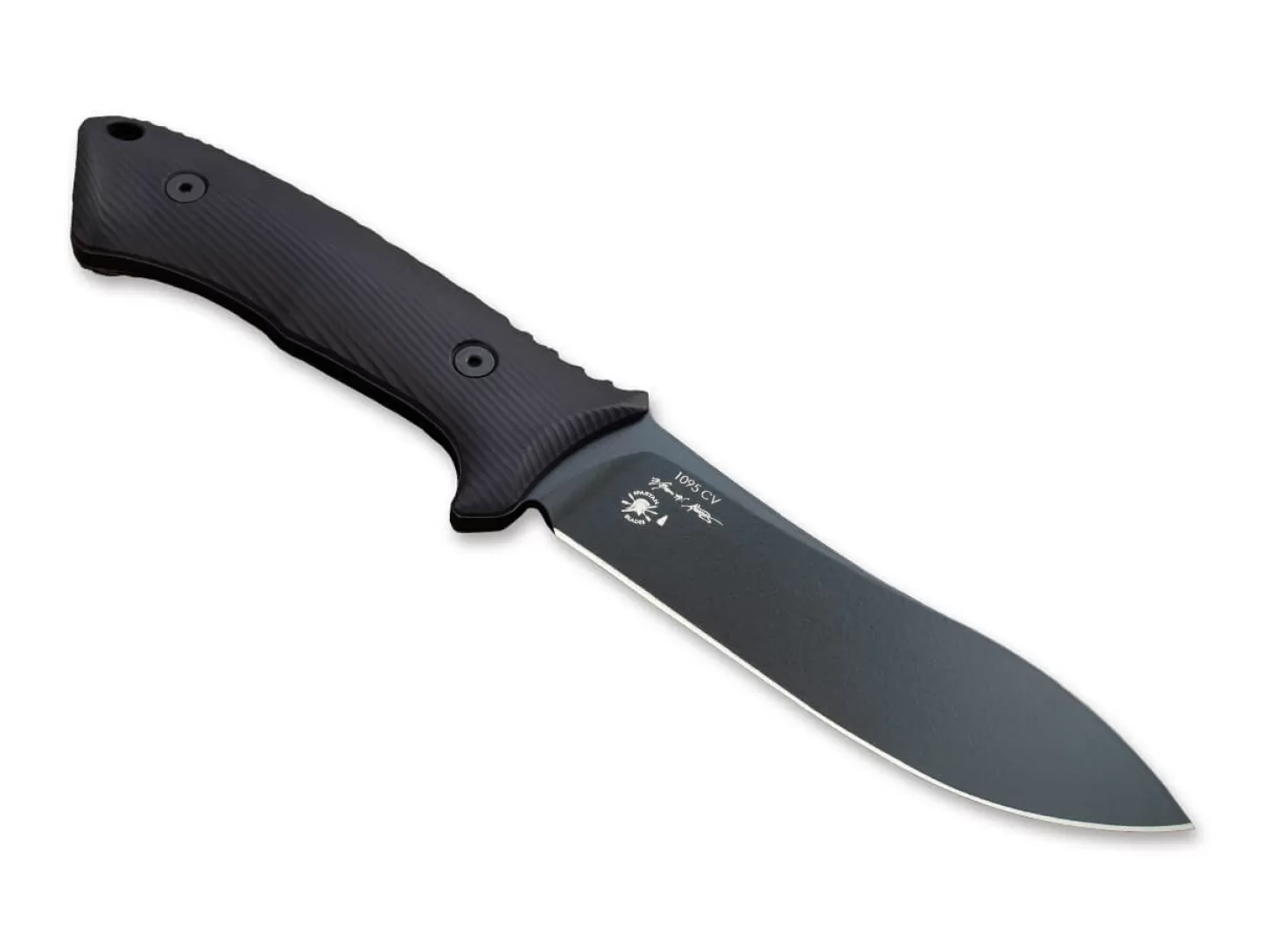 Hot Harsey Nessmuk All Black Outdoormesser