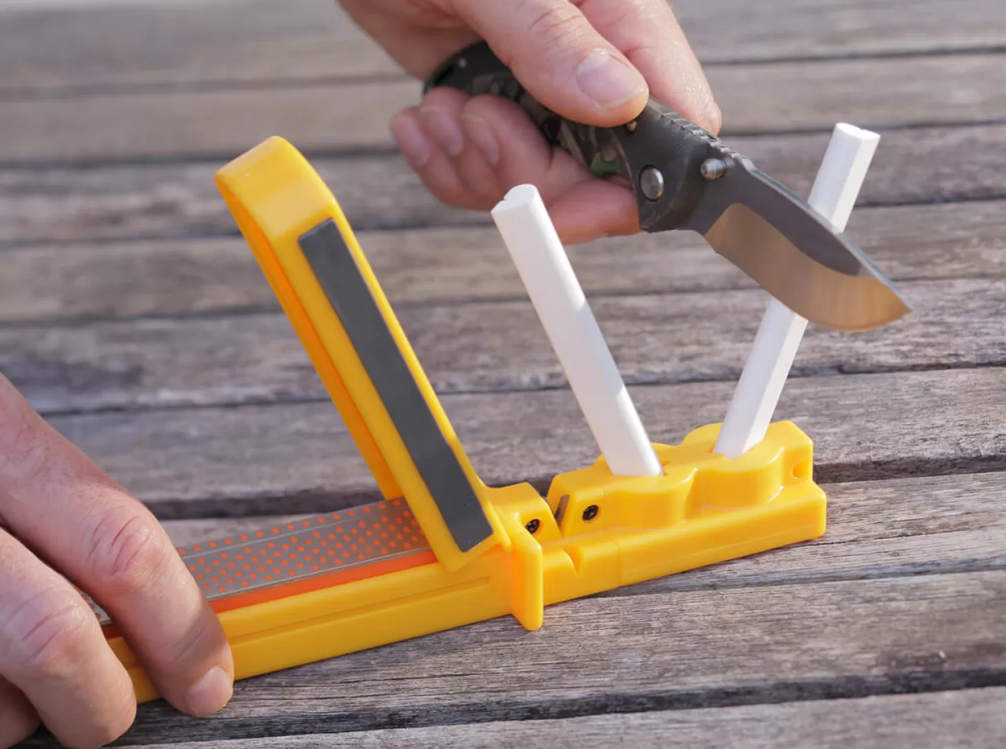 New 3-in-1 Sharpening System Taschenschärfer