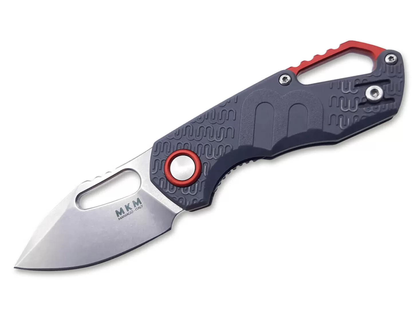 Shop Isonzo Clippoint Grey Outdoormesser