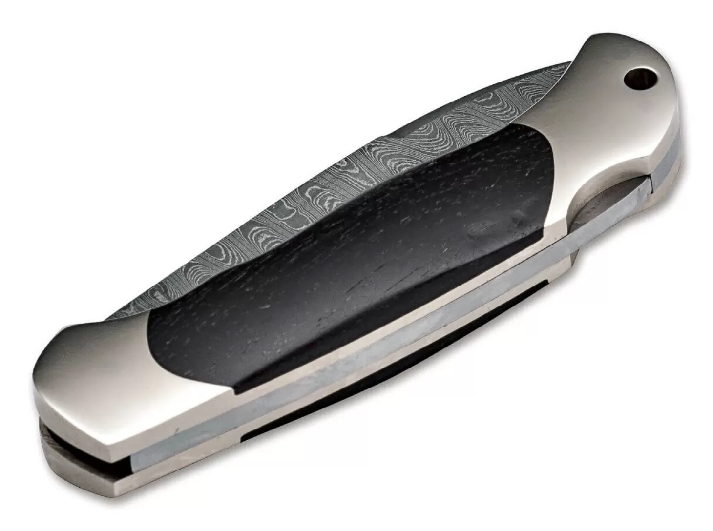Store Junior Scout Spearpoint Hainbuche Damast Sammlermesser
