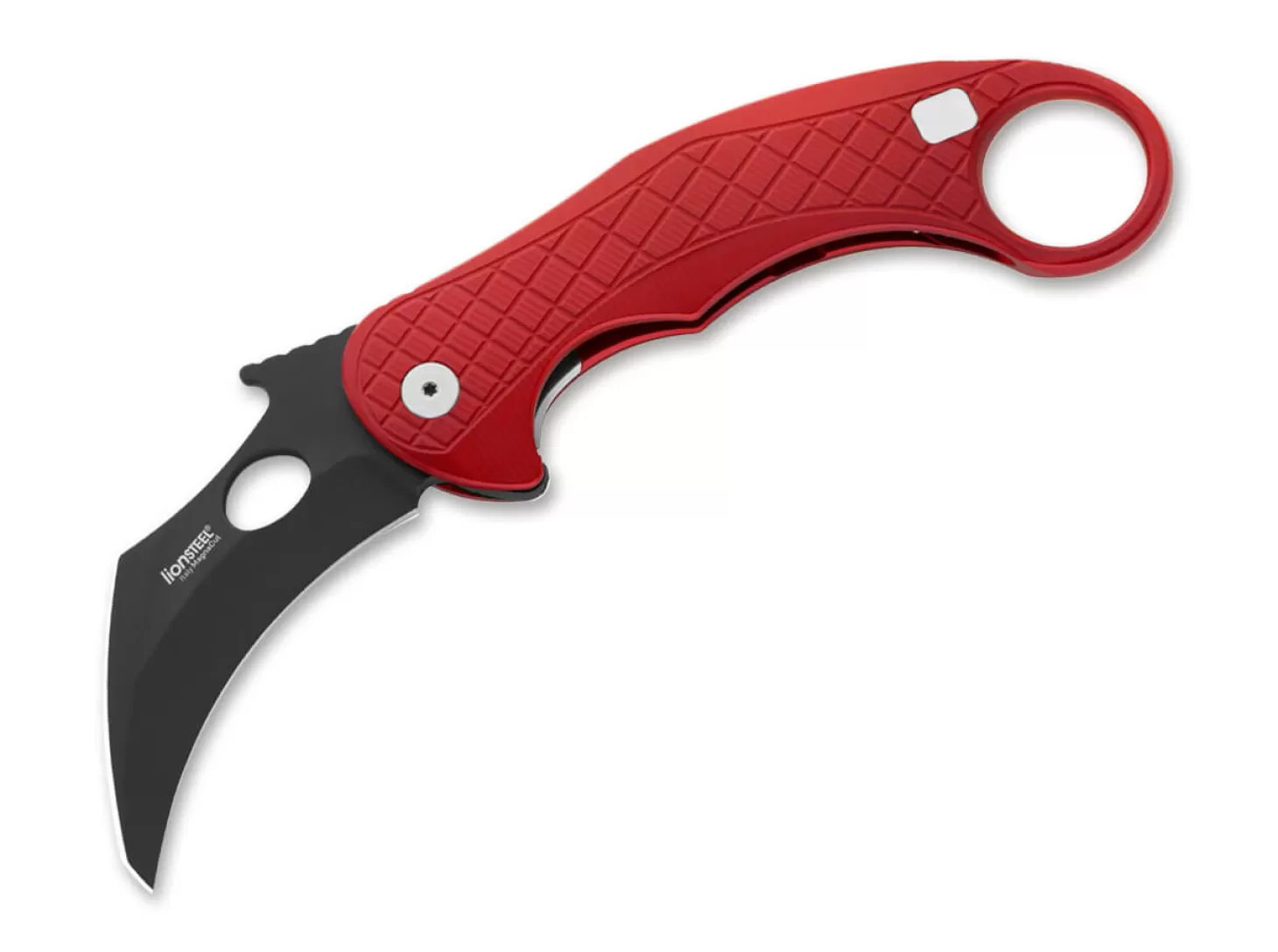 Online L.E. One Red Chemical Black Sammlermesser