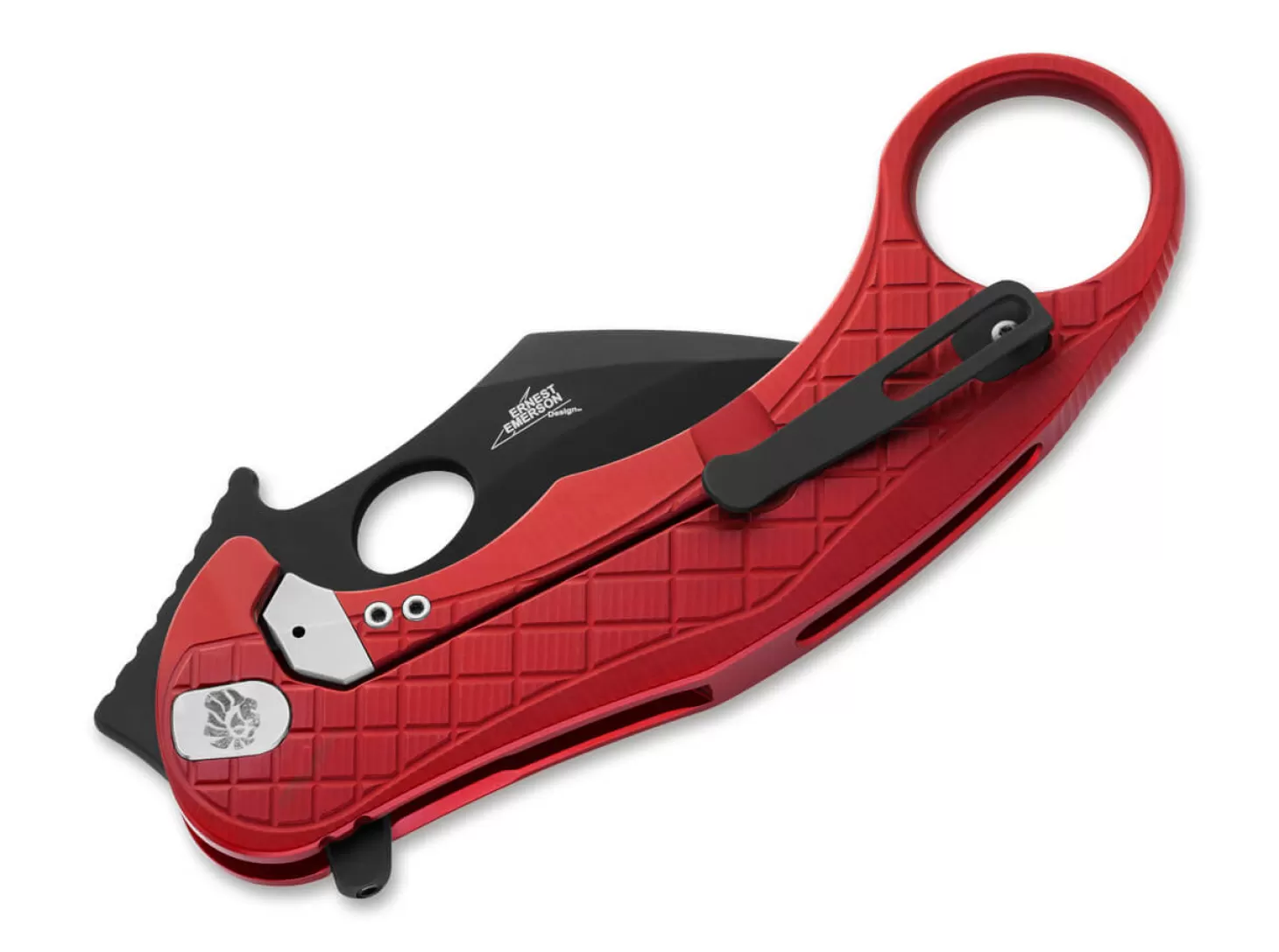 Online L.E. One Red Chemical Black Sammlermesser