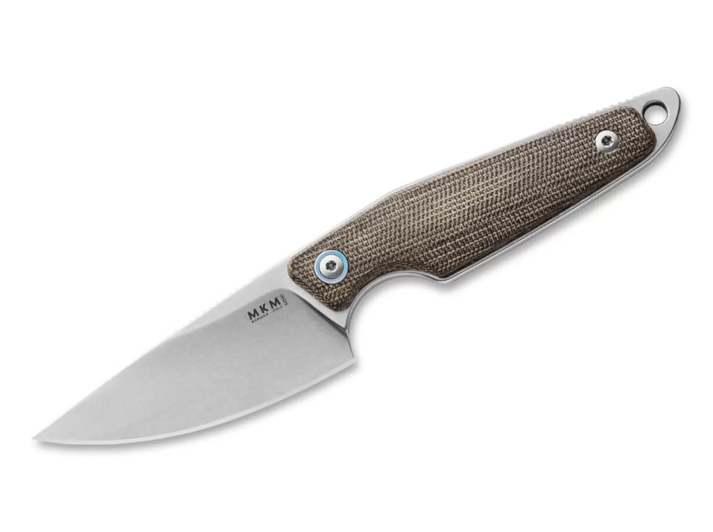 Hot Makro 1 Micarta Green EDC-Messer