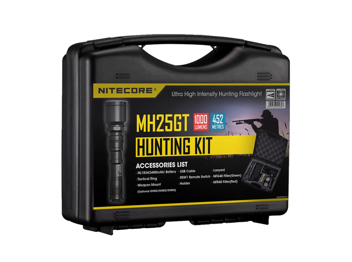 New MH25GT Jagdset Taschenlampen
