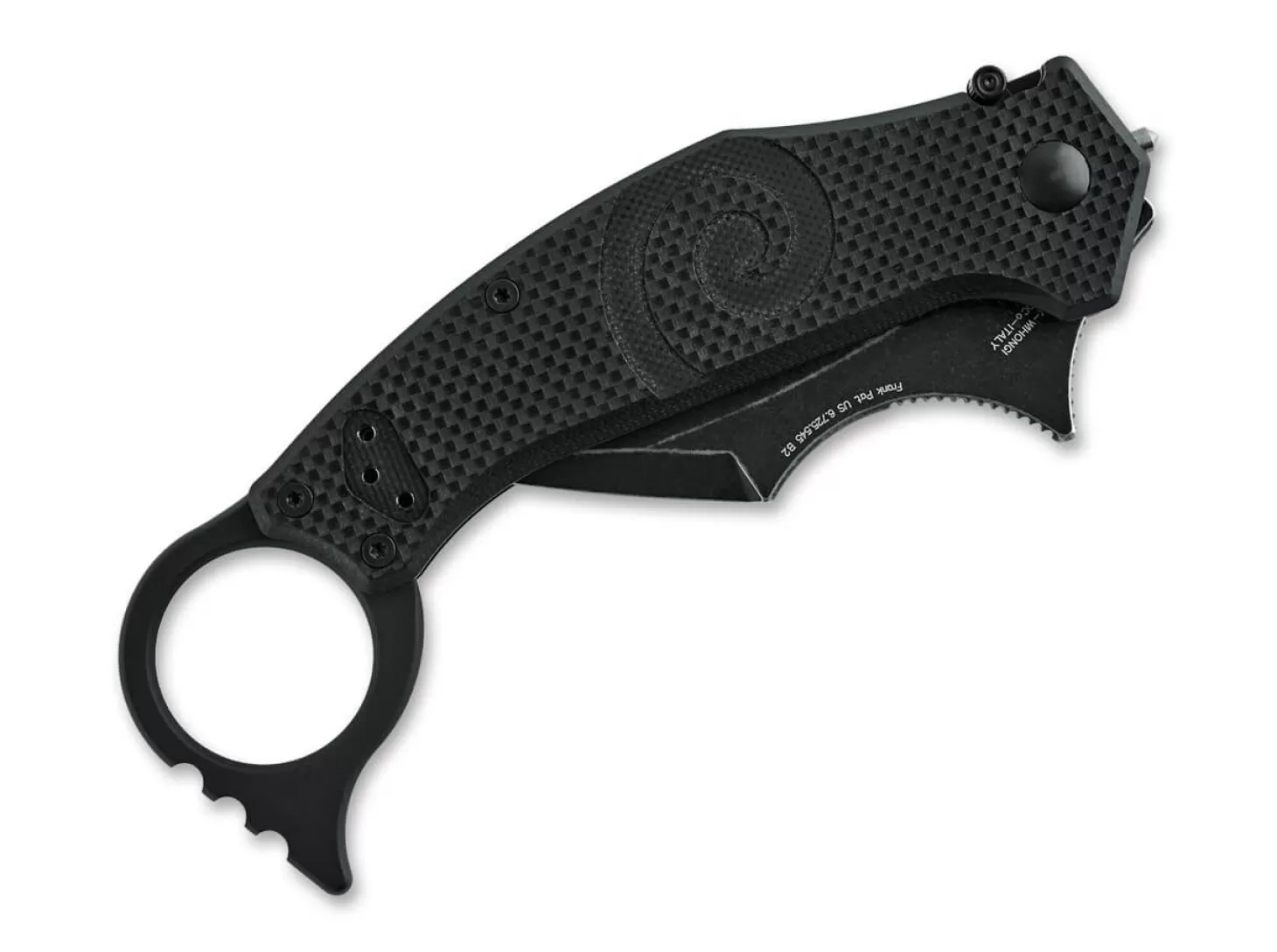 Cheap Moa Folder G10 All Black Karambits