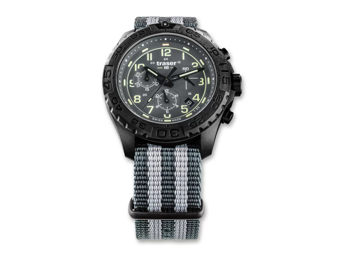 Outlet P96 OdP Evolution Chrono Grey Nato Einsatzuhren