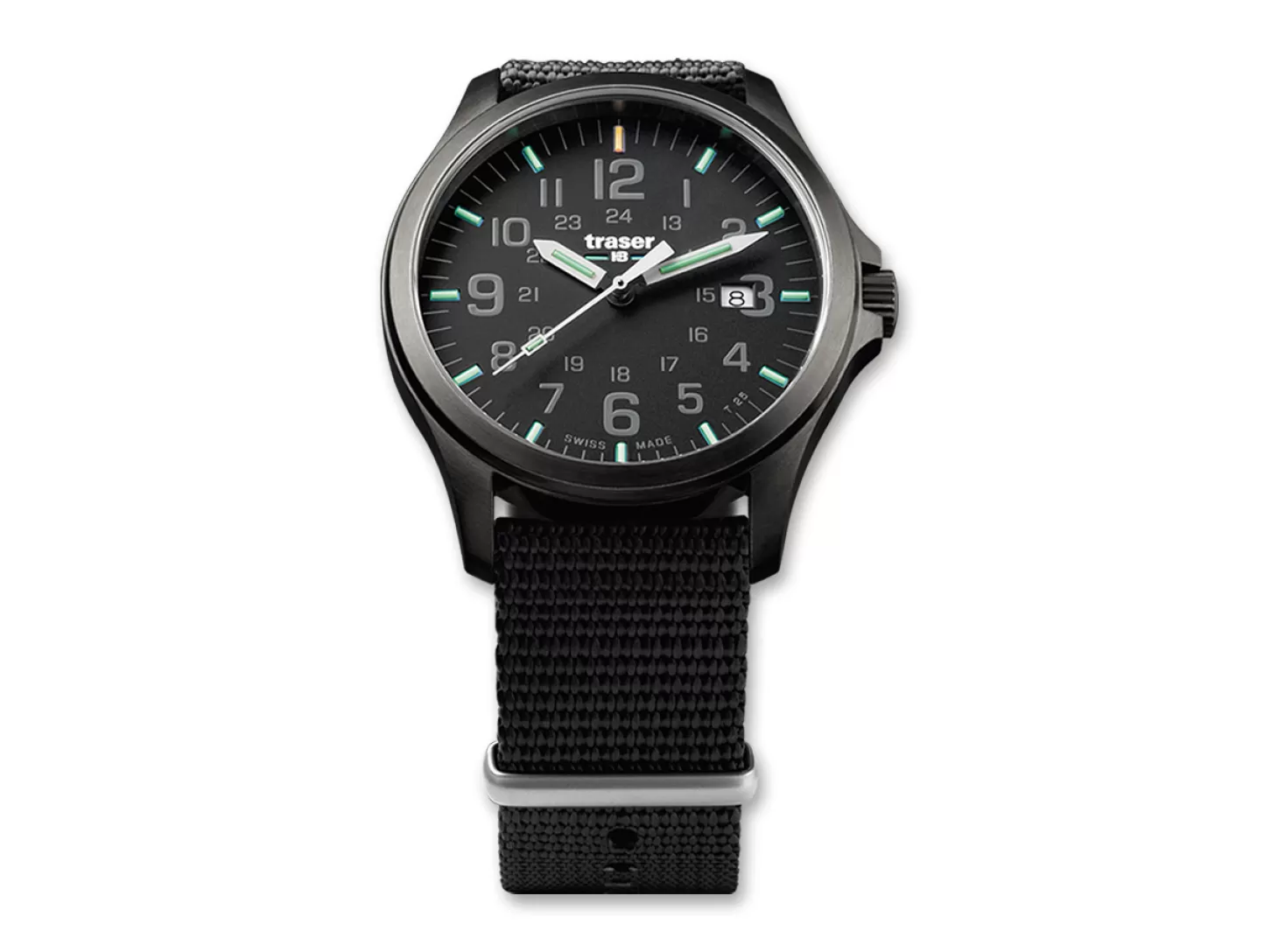 Fashion P67 Officer Pro Gunmetal Black Nato Einsatzuhren
