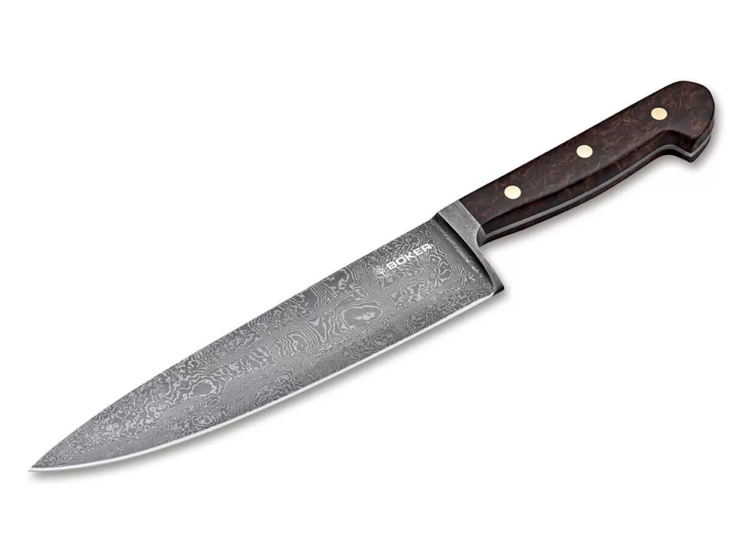New Patina Damast Chefmesser Damastmesser