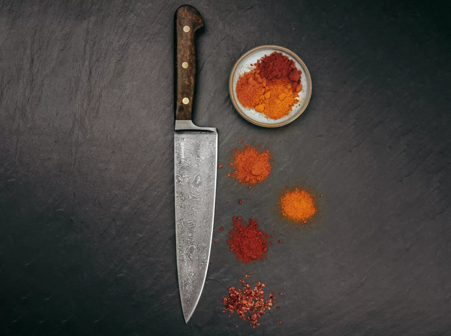 New Patina Damast Chefmesser Damastmesser