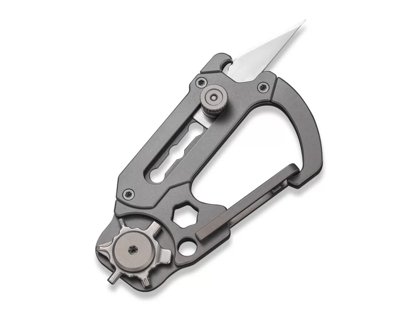 Cheap Polymorph Gray Schlüsselbundmesser