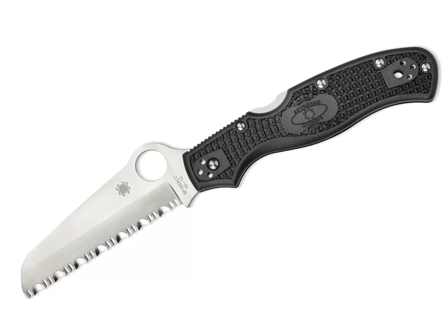 Flash Sale Rescue 93mm Black Rettungsmesser