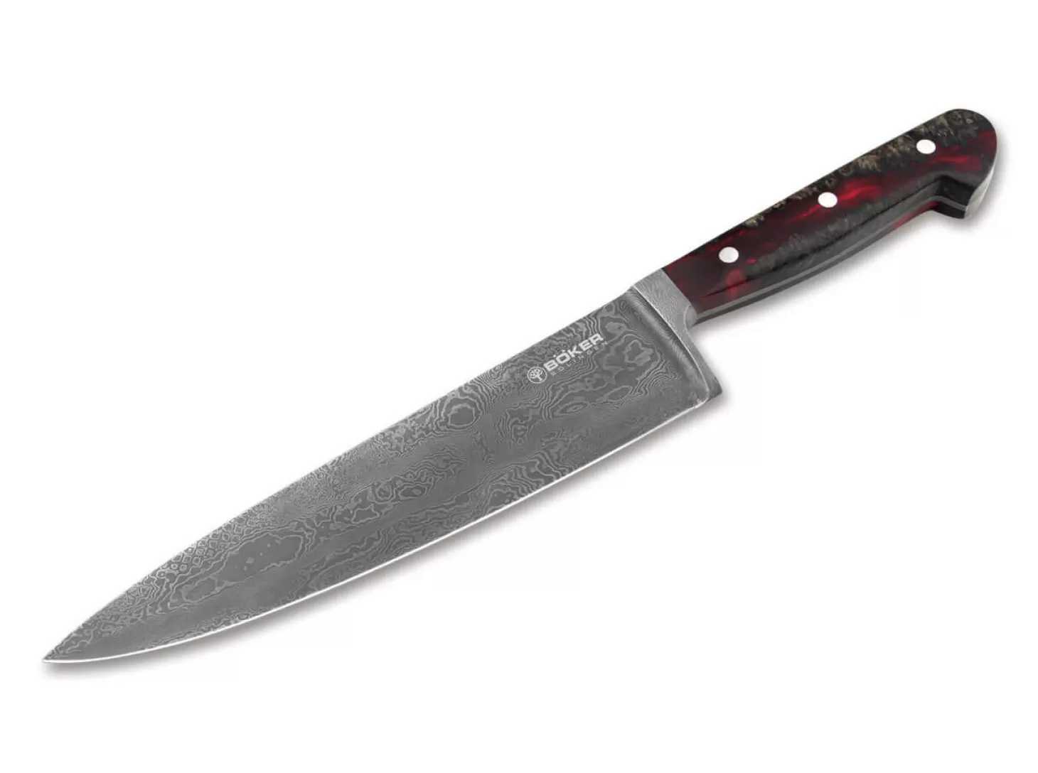 Hot River Damast Chefmesser Damastmesser