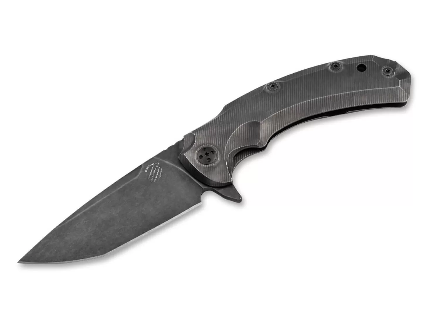 Sale Safe Titanium Black Stonewashed Taktische Messer