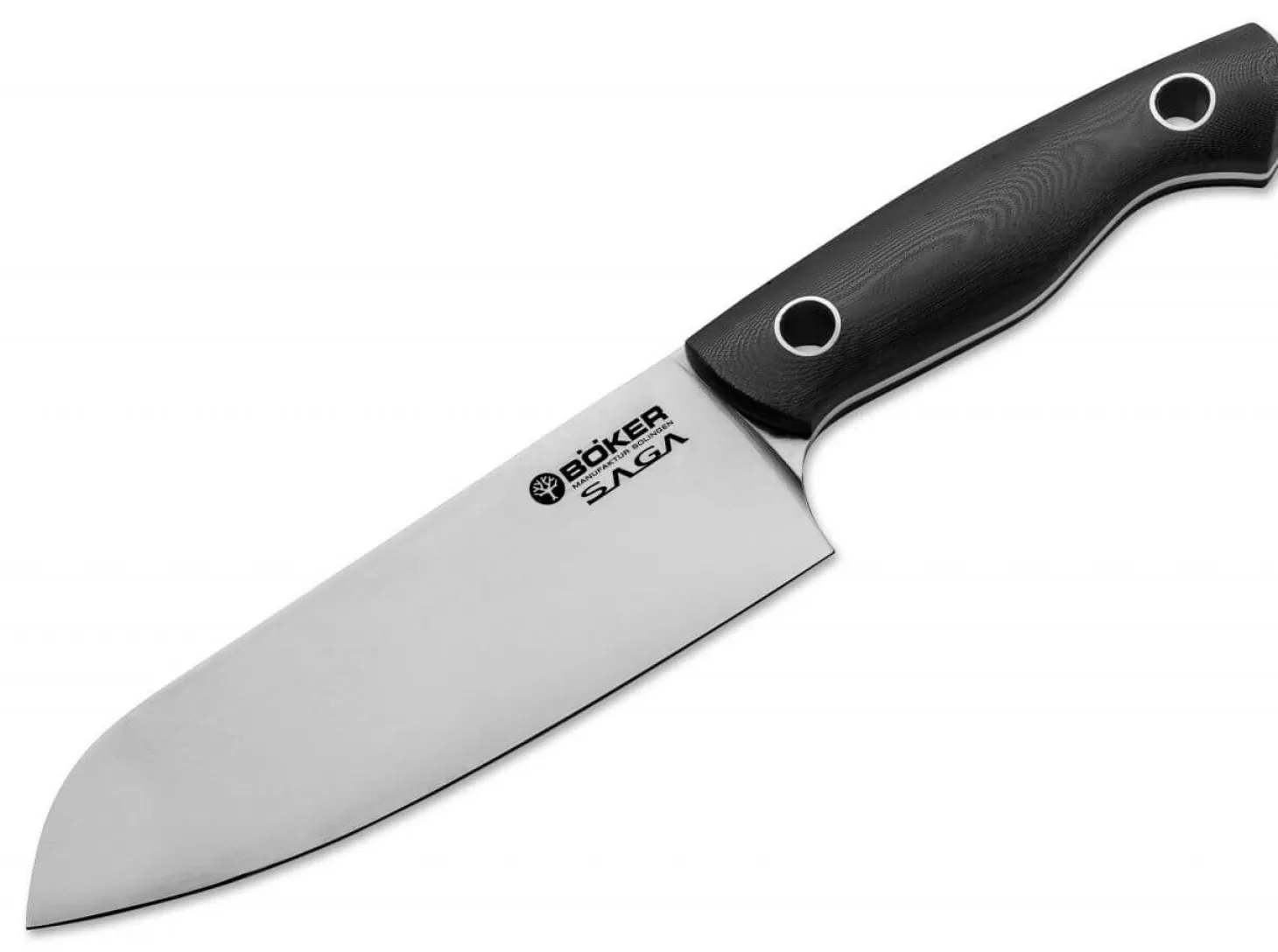 Online Saga Santoku G10 Satin Santokumesser