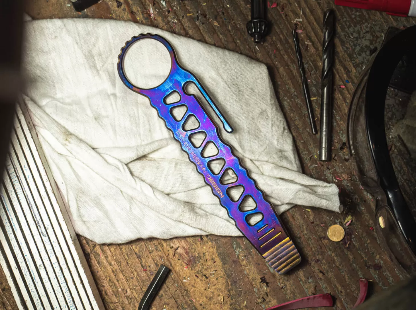 Online Tango Bar Titanium Keychain Tools