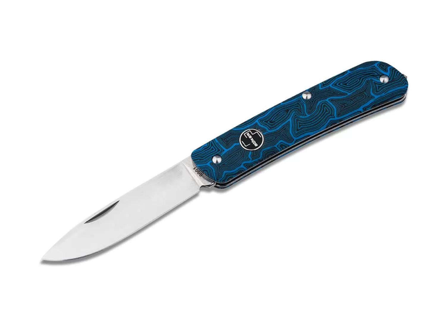 Hot Tech Tool Blue Damast G10 Klassische Messer