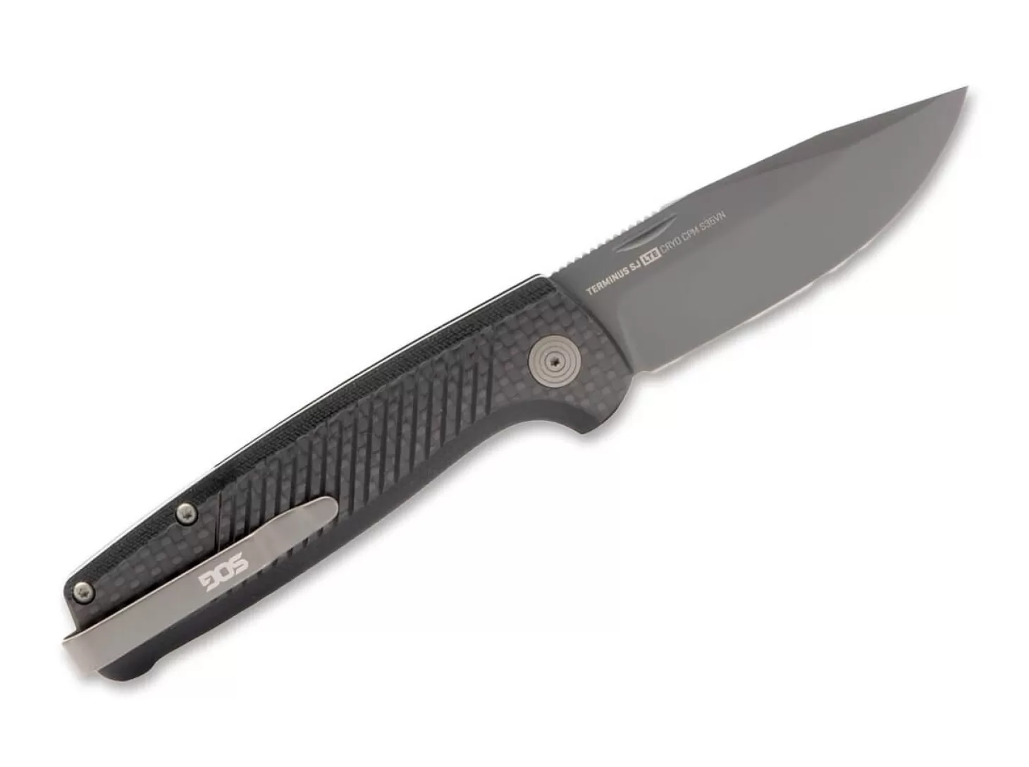 Online Terminus SJ LTE Carbon + Graphite Slipjoint-Messer