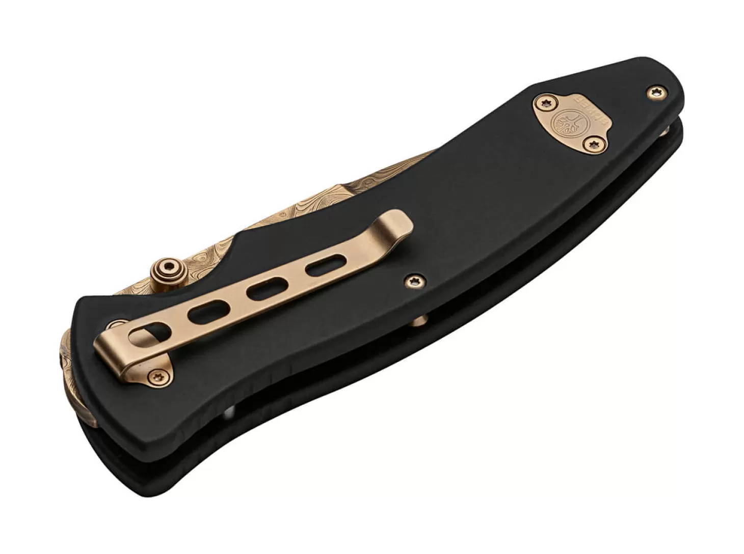 Best Sale Tirpitz-Damast Gold Sammlermesser