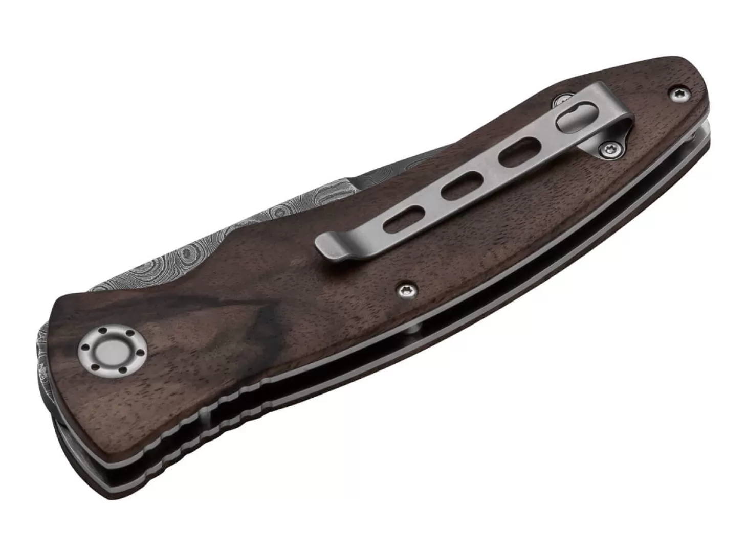 Outlet Tirpitz-Damast Wood 42 Sammlermesser