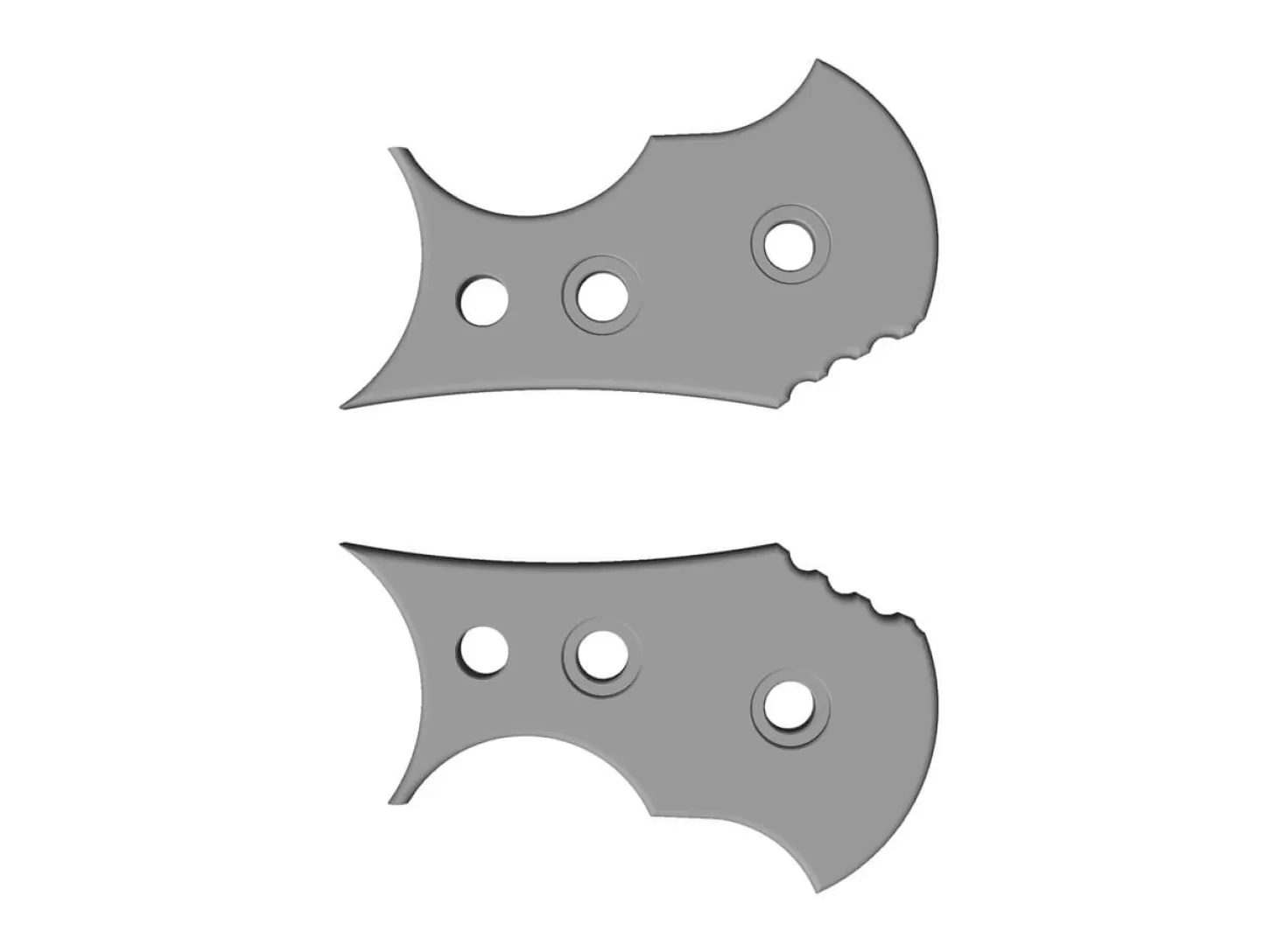 Store Urd 2.0 Zweifingergriff 3D-Modell Zubehör